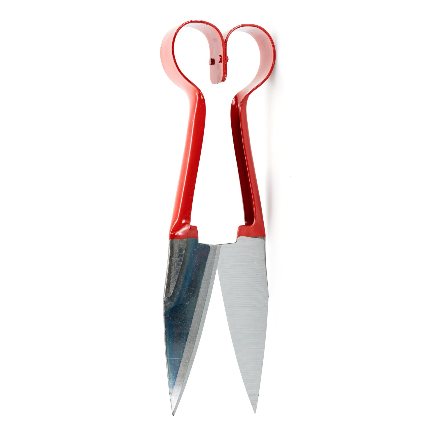 Organic Tool Onion Shear with 6.5-inch Carbon Steel Blade and Red Handle