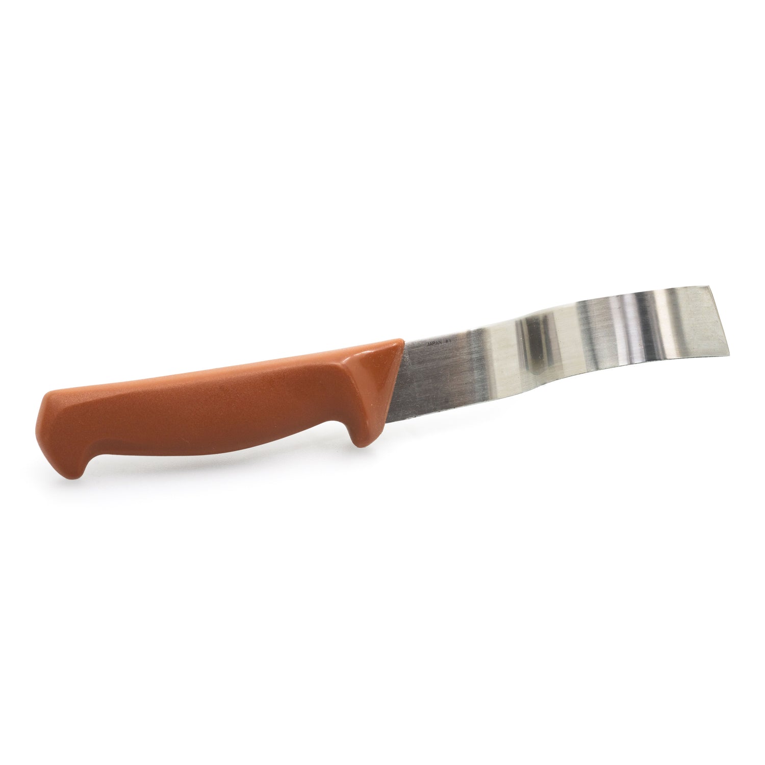 Kaicut Broccoli Floret Knife, Left and Right Hand Option with Brown Handle