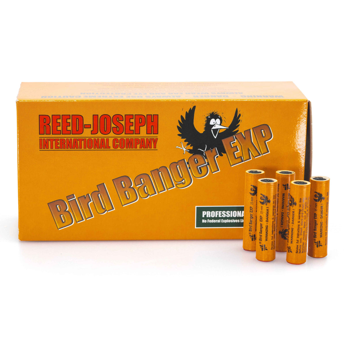 EXP Bird bangers 15mm with blanks (2 BX of 50)