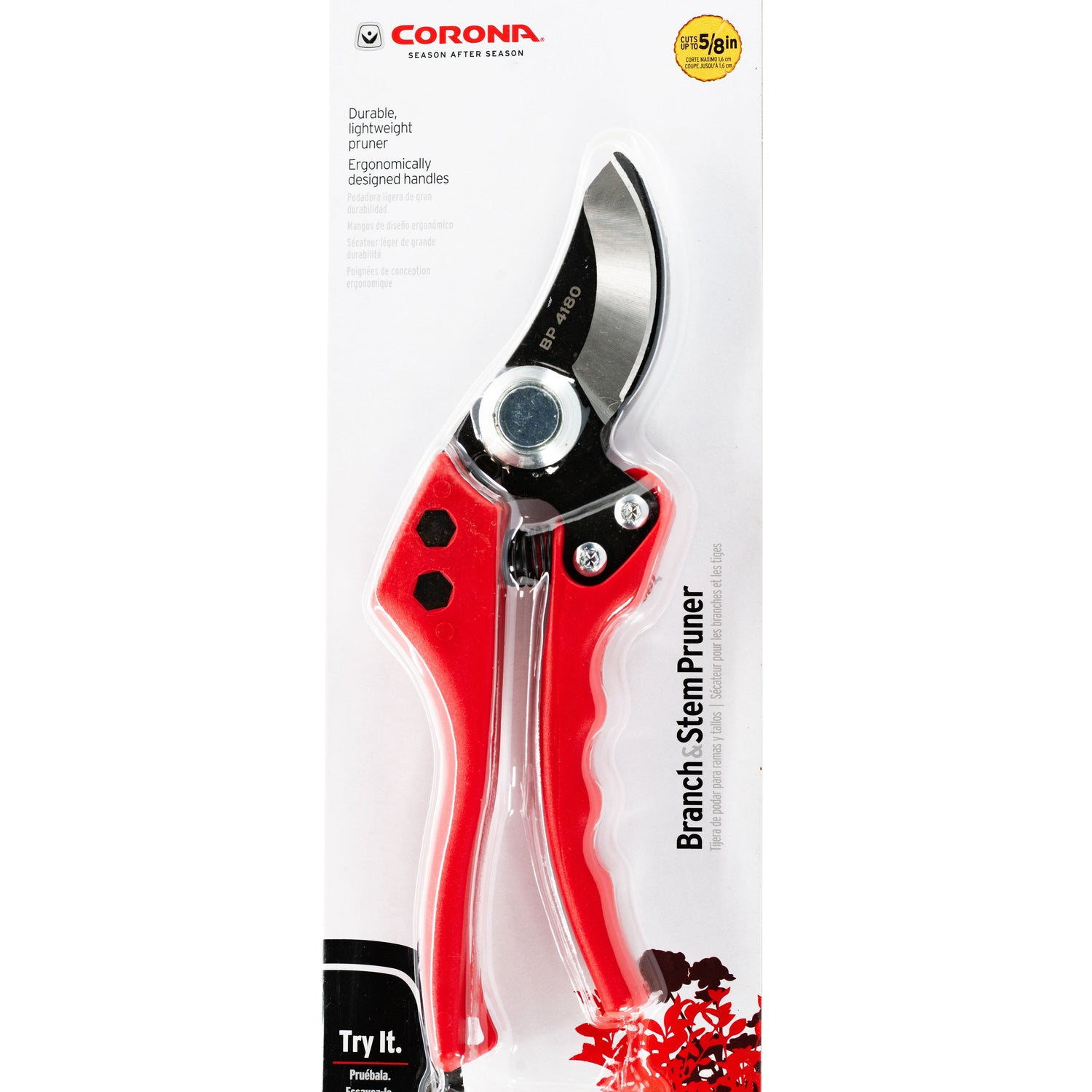 Corona BP 4180 Bypass Pruner with 5/8 Inch Angled Blade