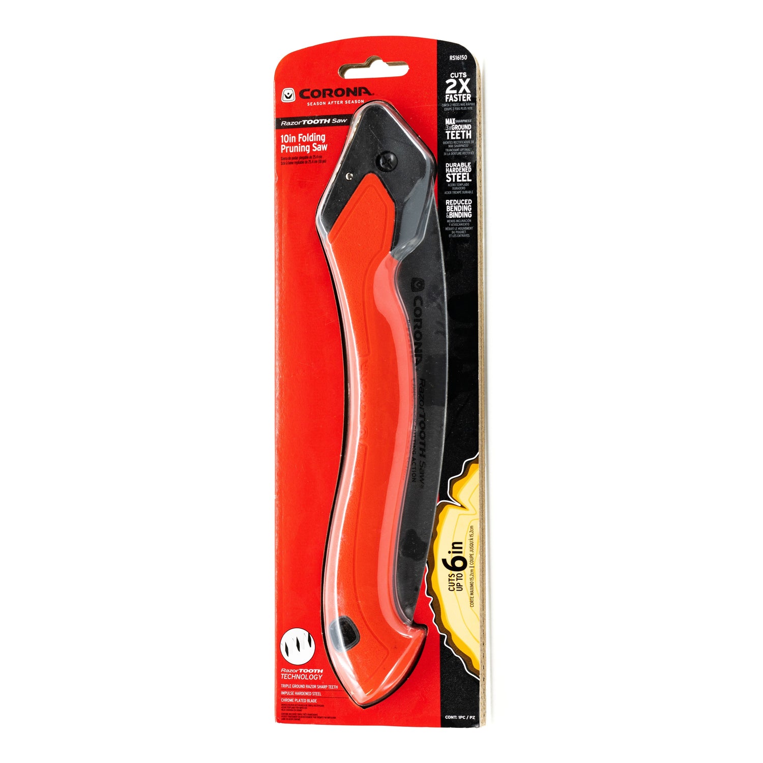 Corona Pruning Saw with 10 Inch Folding Razor Tooth