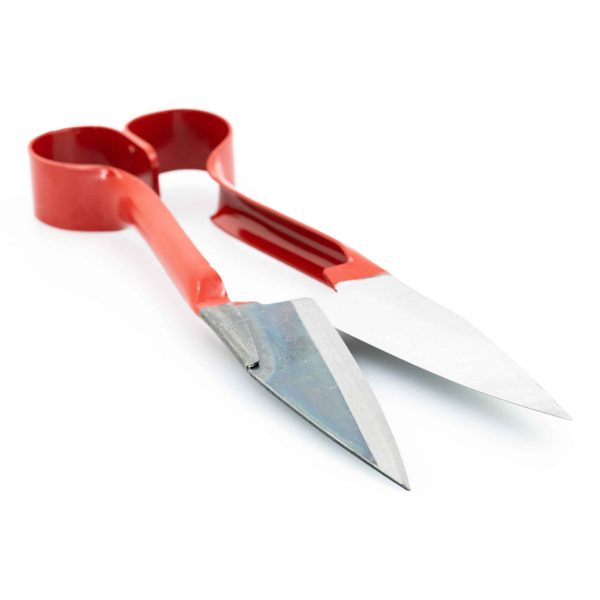 Organic Tool Onion Shear with 6.5-inch Carbon Steel Blade and Red Handle