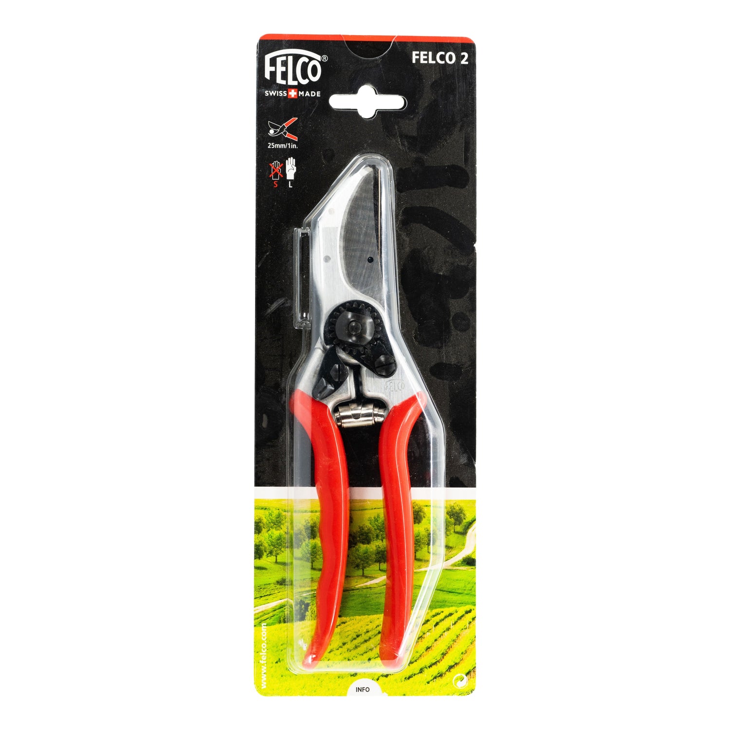 Felco Hand Pruner with Steel Blades and Aluminum Frames