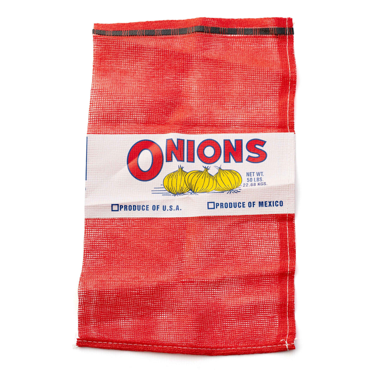 Red 50Lb Onion Bag (import)