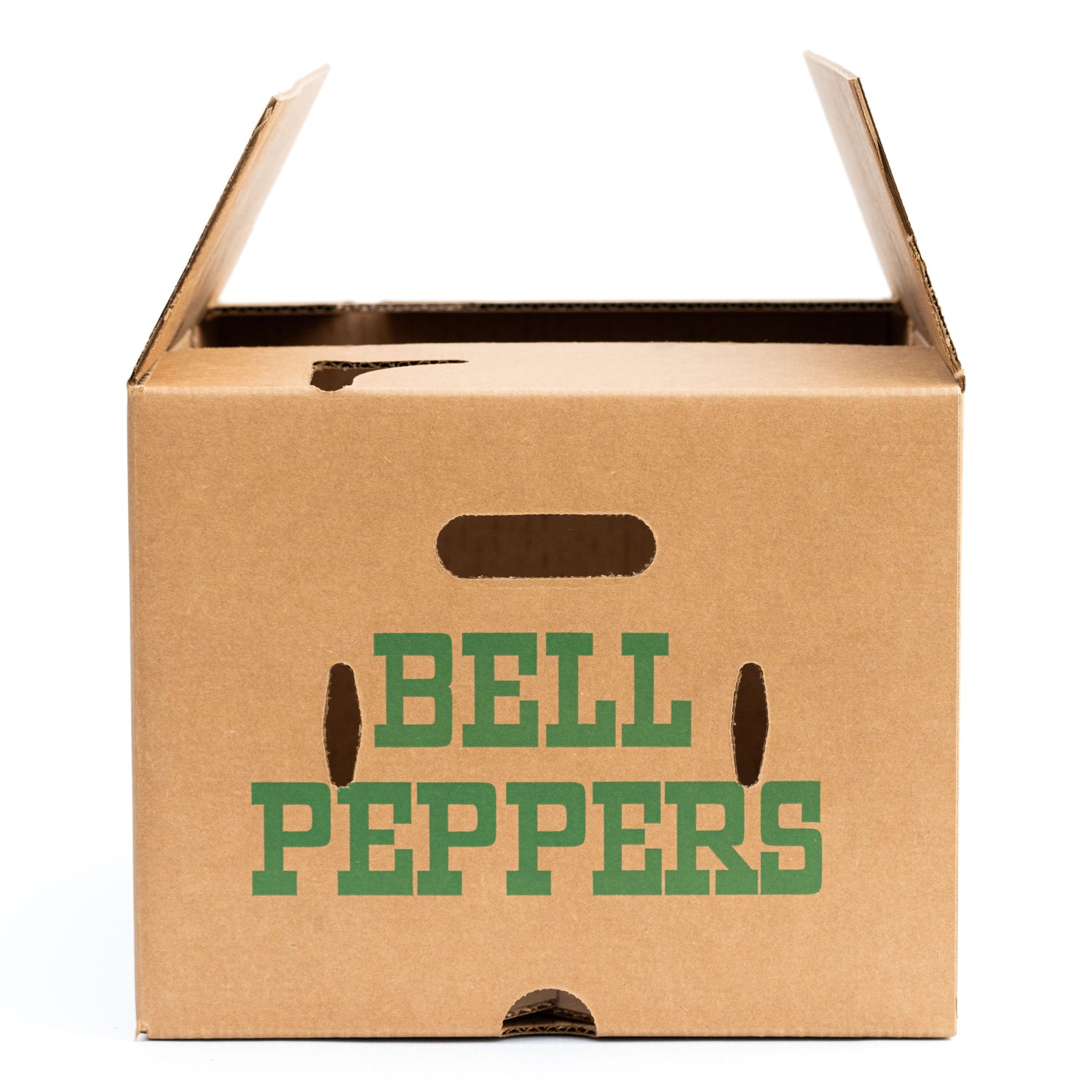 Bell Peppers Carton with a Capacity of 1 1/9 Bushels