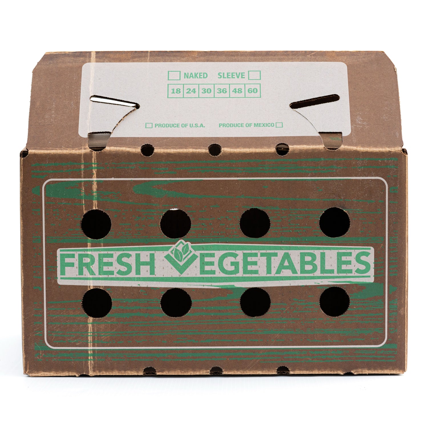 Celery Waxed Carton Box