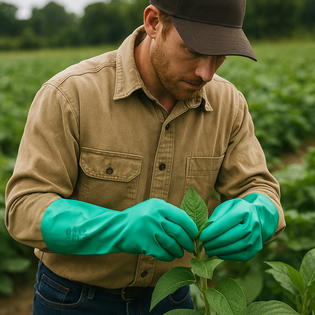 SHOWA 747 chemical-resistant glove