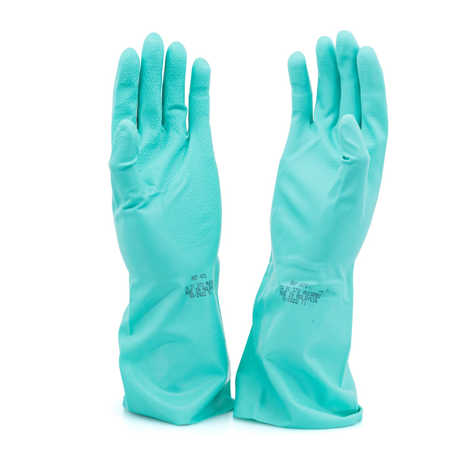 11 mil Green Nitrile Gloves | 12 pairs per Pack