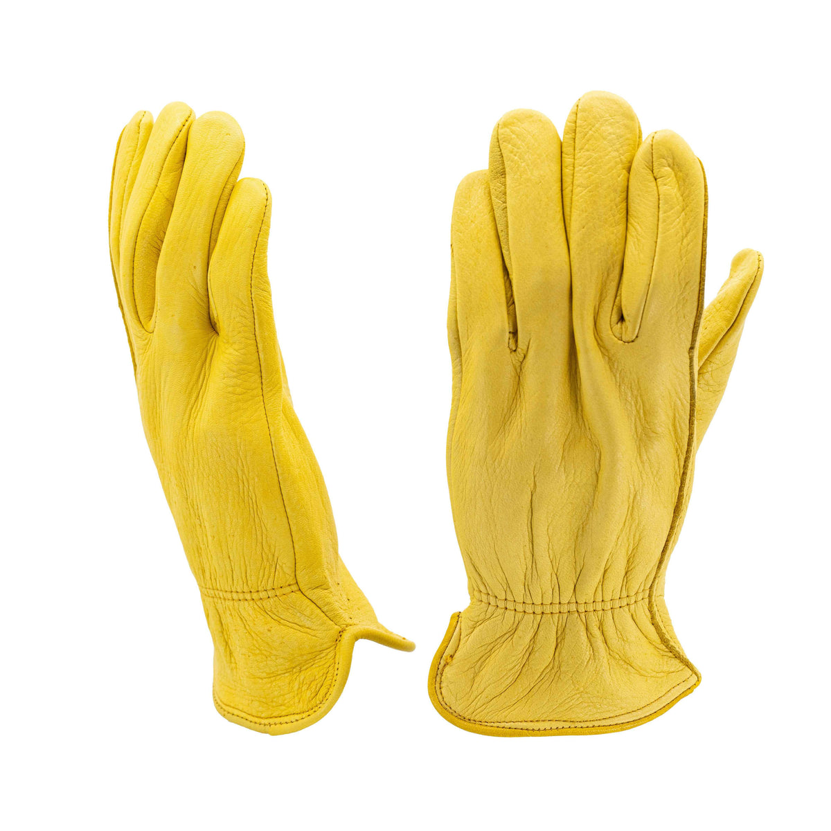 Napa Deerskin Gloves with Elastic Wrist