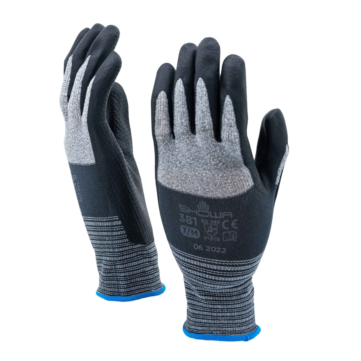 Showa-Best Gloves with Nitrile Coated Palm